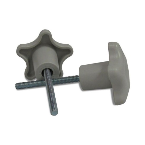 E-Z Access Shelf 4-1/2" Bolt Adapter Kit For Larger Posts (Gray)	