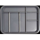 B-Lok Divided Tray (Gray)