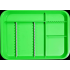 B-Lok Divided Tray (Neon Green)