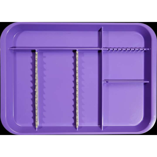 B-Lok Divided Tray (Neon Purple)