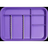 B-Lok Divided Tray (Neon Purple)