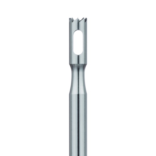 Steel Bur, Rust Free Stainless Steel Bur, 2.3mm, ID 1.8, Trephine, HP