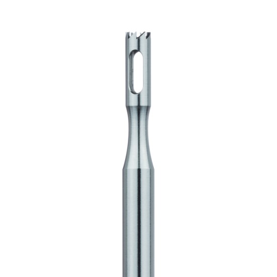 STEEL BUR, RUST FREE STAINLESS STEEL BUR, 1.4MM, TISSUE PUNCH, HP