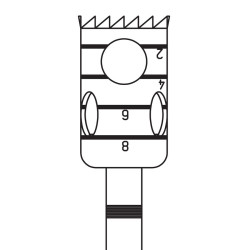 Self Limiting Trephine Diameter 5.0/6.0 L 8mm