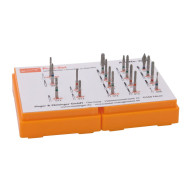 2522 PREPARARTION SET, CROWN PREPARATION KIT, INLAY PREPARATION KIT ACCORDING TO DR. KARL-PETER MESC