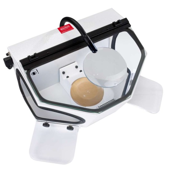 Magnifier with support for Dustex master plus