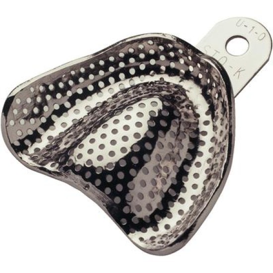 STO-K Ovoid Impression Tray U-1-O Small Upper Perforated Ea