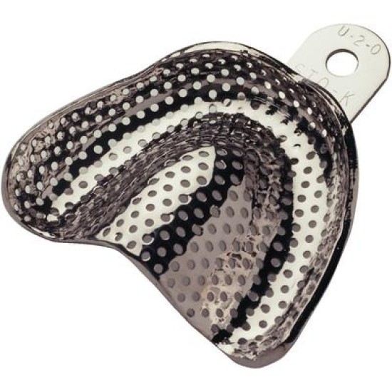 STO-K Ovoid Impression Tray U-2-O Upper Perforated Ea