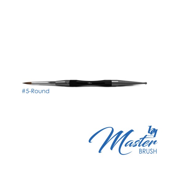 BesQual Master Brush #5 - Round with Natural Kolinsky