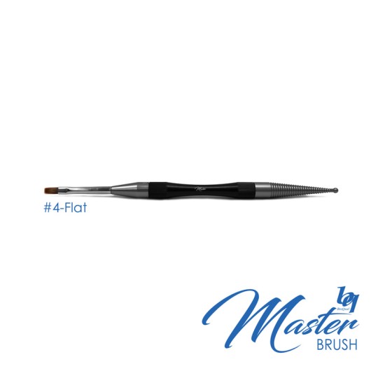 BesQual Master Brush #4 - Flat with Natural Kolinsky