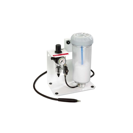 Basic mobil Fine sandblasting unit with foot switch, 25–70 µm