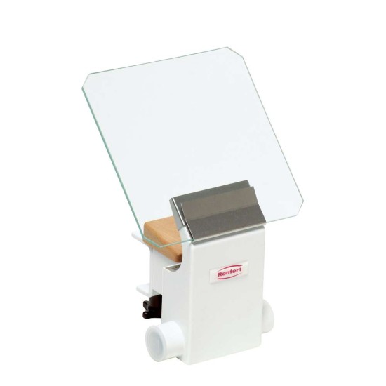 Glass shield with holder (for suction mouth) for SILENT EC2