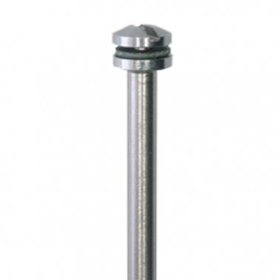 STEEL BUR, RUST FREE STAINLESS STEEL BUR, 8.0MM, MANDREL, HP 5/pk