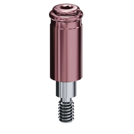 LOCATOR R-Tx Abutment for Nobel Biocare Replace Implants, 3.5mm Narrow Plat (Purple), 6.0mm Cuff Height