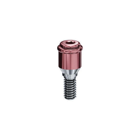 LOCATOR R-Tx Abutment for Biohorizons Tapered Pro, Tapered Plus Implants, 3.0mm (Grey), 2.0mm Cuff Height