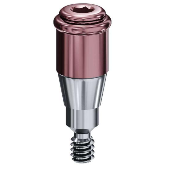 LOCATOR R-Tx Abutment for Dentsply Astra Tech EV Implants, 3.6mm Dia, 3.0mm Cuff Height