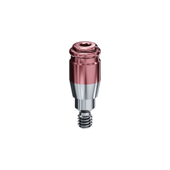 LOCATOR R-Tx Abutment for Dentsply Astra Tech EV Implants, 4.2mm Dia, 3.0mm Cuff Height
