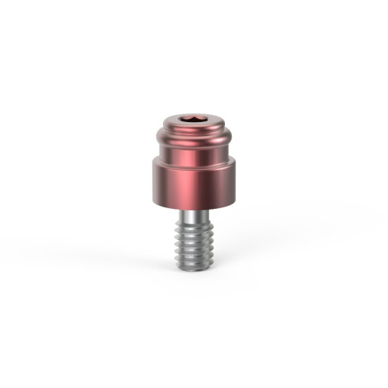 LOCATOR R-Tx Abutment for Dentsply Astra Tech TX / Osseospeed Implants 3.5, 4.0mm (Aqua),2.0mm Cuff
