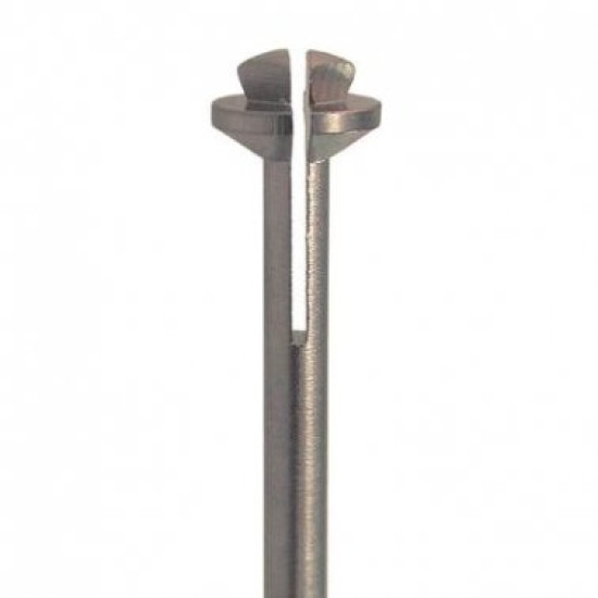 STEEL BUR, STAINLESS STEEL BUR, 5.5MM, MANDREL FOR "MOORE" DISCS, RA