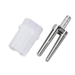 Bi-V-Pin with plastic sleeve 100/Pk