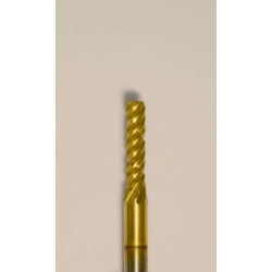Buffalo Dental Gold Cap Fissure (32P) TNT-Coated Dual Cut Regular HP Carbide Bur