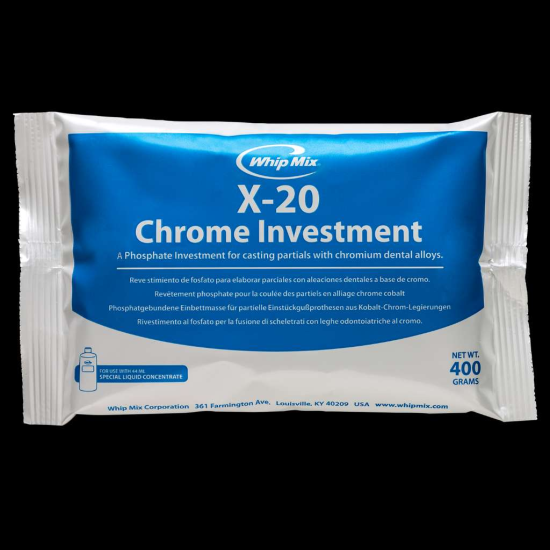 X-20 Chrome Chrome Investment Phosphate 25kg