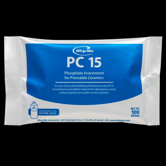 PC 15 Inlay Investment Fine Grain Phosphate Bonded 25/Ca