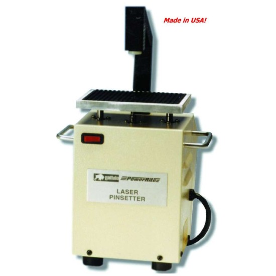 Buffalo Laser Pinsetter, 120V AC, 60 Hz. (Adj. Depth Drilling, Auto Start, 1/8" ID Chuck)