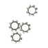 Retention rings, zinc plated 1000/Pk
