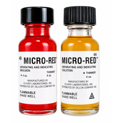 MICRO-RED INDICATING LIQUID KIT (1/2 OZ. EMULSION WITH 1/2 OZ. THINNER)