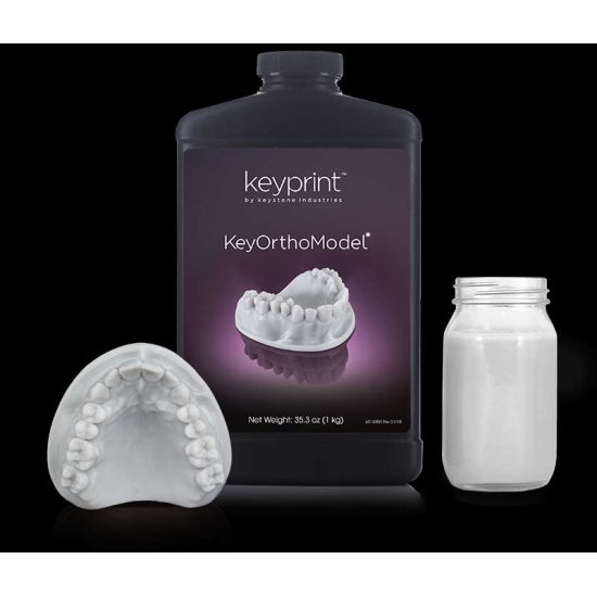 KeyOrthoModel 3D Resin Grey 1kg