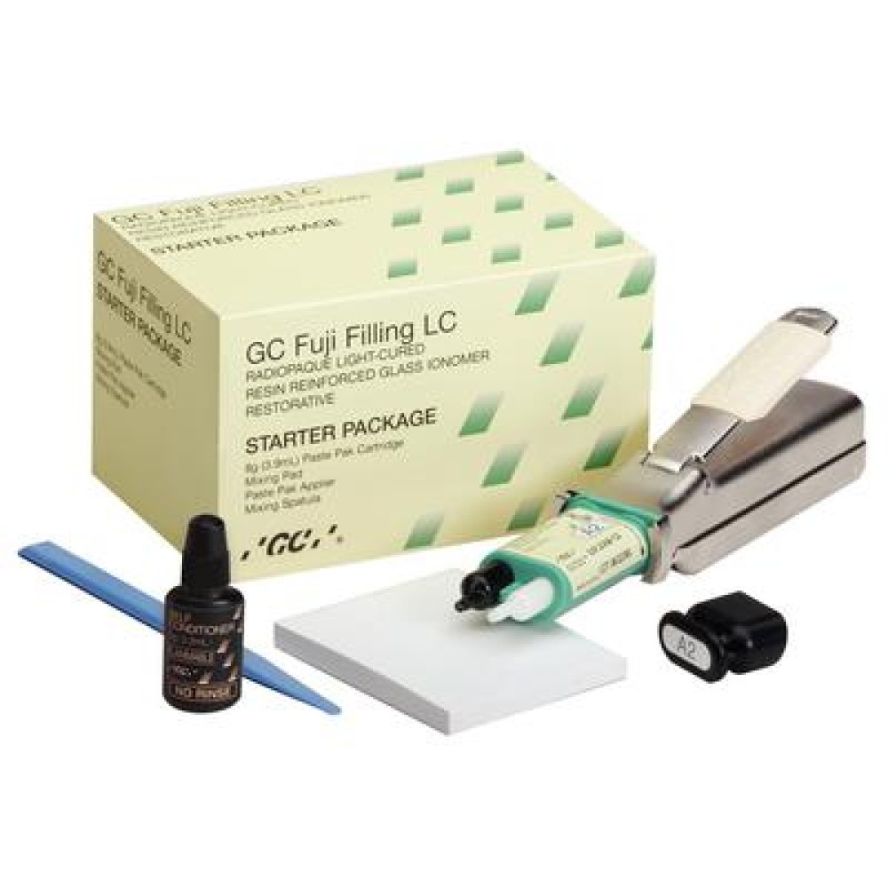 Fuji Filling LC Starter Pkg A2 8gm Cart W Paste Pak Disp