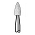 Lab Series Aluminum Oxide Mounted Points #4 White 12/Bx