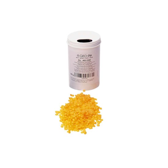 GEO-Dip dipping wax, yellow Transparent 200g