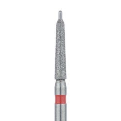 Diamond Bur, Tapered Guide Pin Diamond Bur, 1.6mm Fine