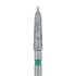 Diamond Bur, Tapered Guide Pin Diamond Bur, 2.0mm Coarse