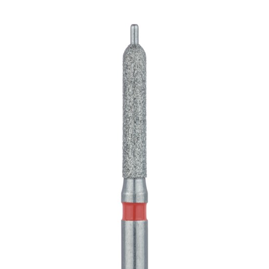 Diamond Bur, Straight Round, Guide Pin Diamond Bur, 1.4mm Fine