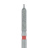 Diamond Bur, Straight Round, Guide Pin Diamond Bur, 1.6mm Fine