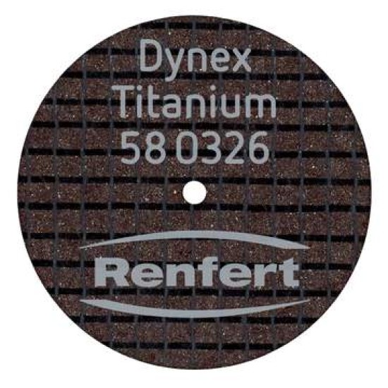 Dynex Titanium Separating discs, 26 x 0,3 mm 20 P/k