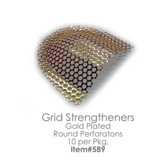 Mesh Strengtheners Gold Plated 10/pack