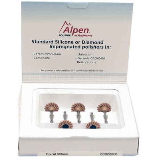 Alpen ShapeGuard Polishing Instruments 98SG14RA, 5 pcs