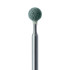 Abrasive, Green, Fine, 3.0mm Round FG