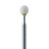 Abrasive, White, Arkansas, Extra Fine, 3.0mm Round FG