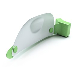 FenderMate Left Narrow, light green, 18 pcs