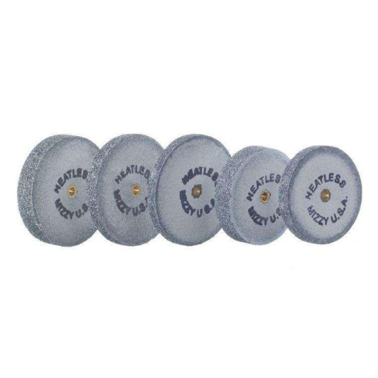 Mizzy Heatless Wheels Regular Grit #1 3/16" x 1" (4.8 x 25.4 mm) 50/pkg