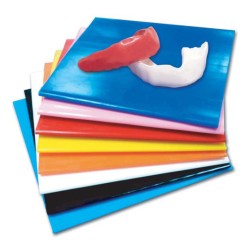 .160" Royal Blue Mouthguard Material, 5"x5", Box of 12
