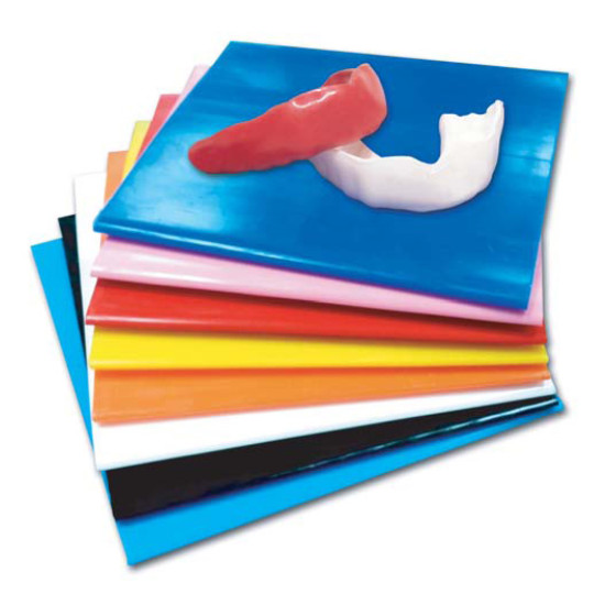 .160" Royal Blue Mouthguard Material, 5"x5", Box of 12