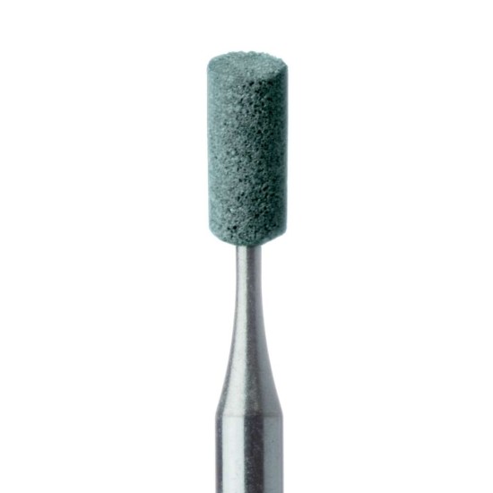 Abrasive, Green Long Cylinder, Fine, 2.5mm RA /5PK