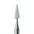 Abrasive, Extra Fine, White Taper, 2.8mm RA /5PK