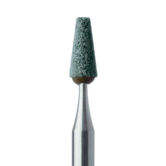 Abrasive, Green Flat End Taper, 2.8mm RA /5PK